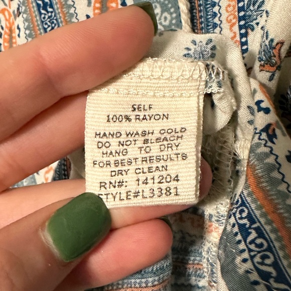 Hem & Thred patterned tank - Picture 10 of 10